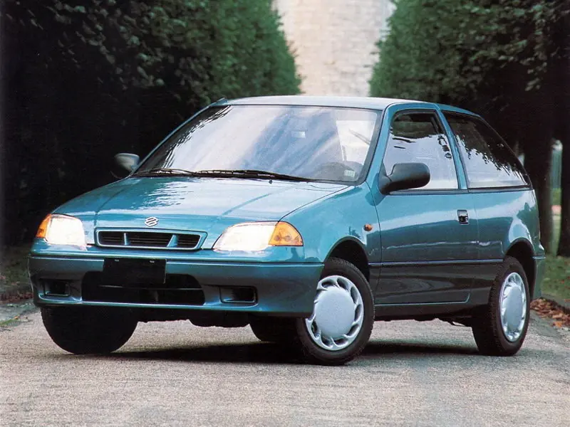 Suzuki Swift (MA) 2 поколение, рестайлинг, хэтчбек 3 дв. (03.1995 - 02.2000)